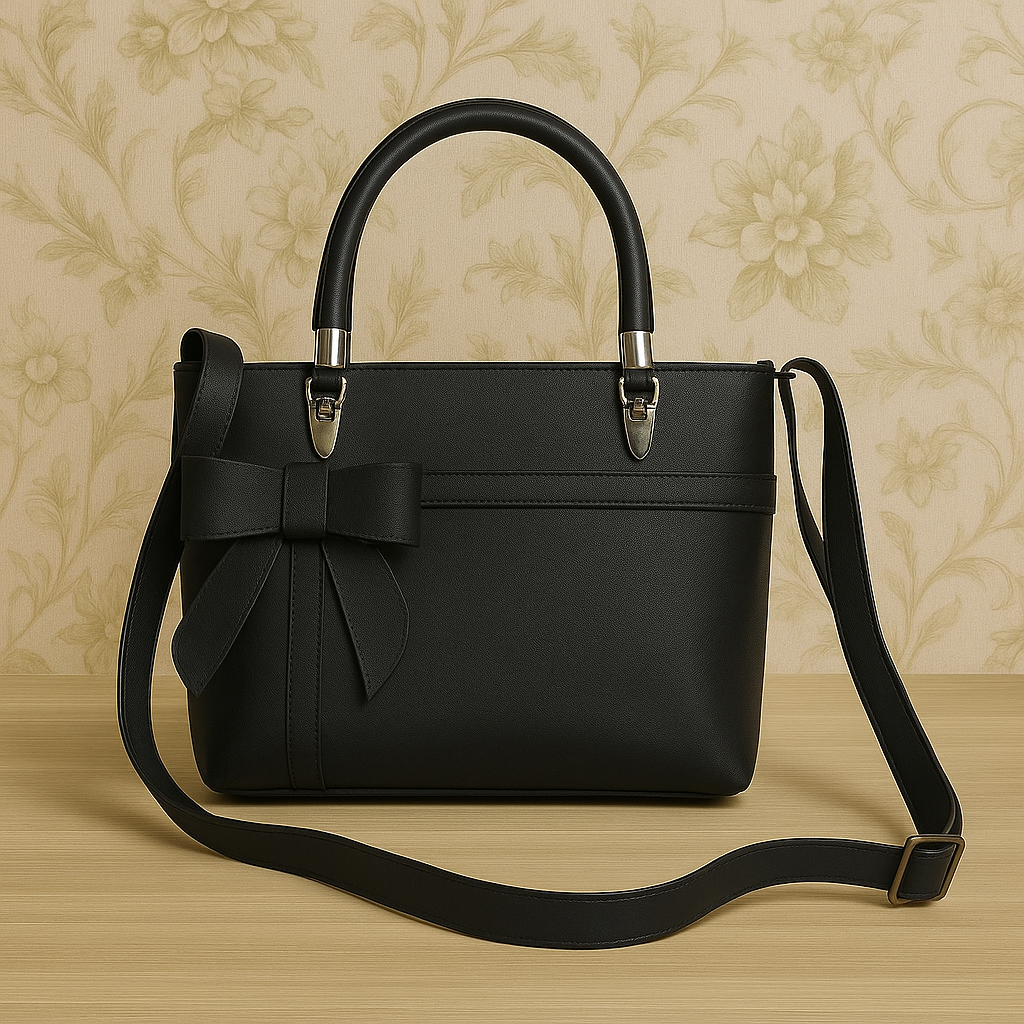 Top Handle Bag with Crossbody Strap