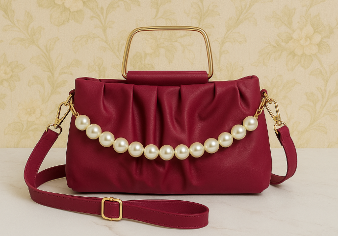 Elegant Pearl Purse