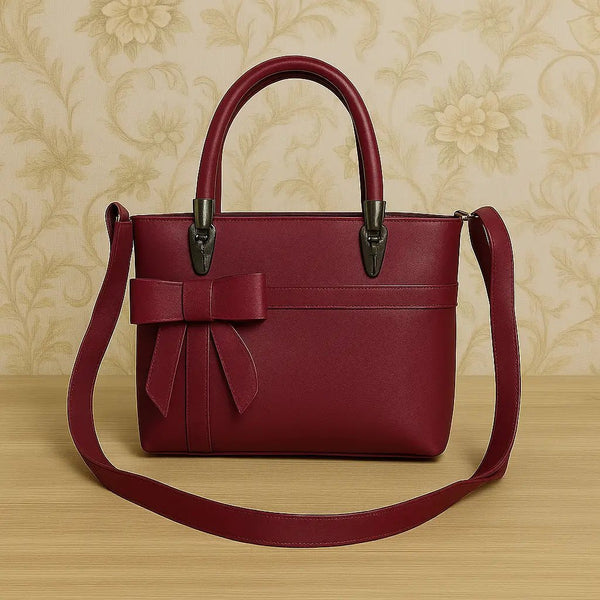 Top Handle Bag with Crossbody Strap - Purse Paradise
