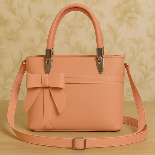 Top Handle Bag with Crossbody Strap - Purse Paradise