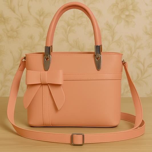 Top Handle Bag with Crossbody Strap