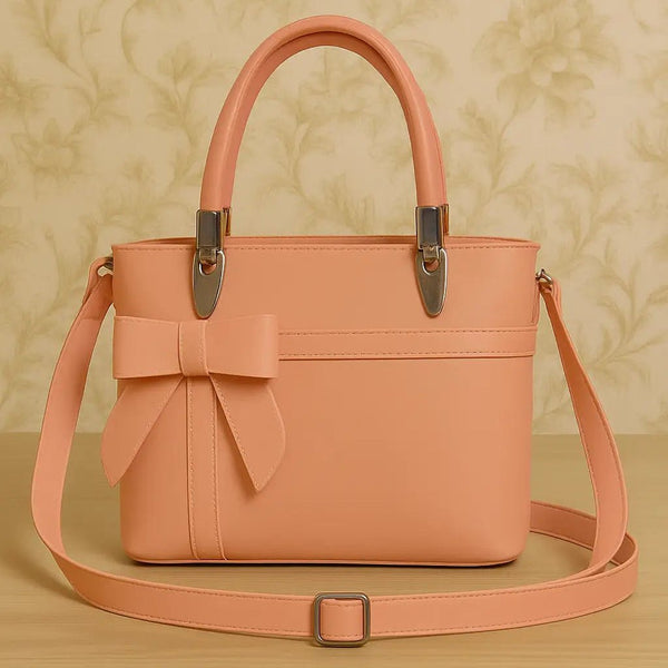 Top Handle Bag with Crossbody Strap - Purse Paradise